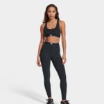 W MISSY LOGO BRALETTE-BLK